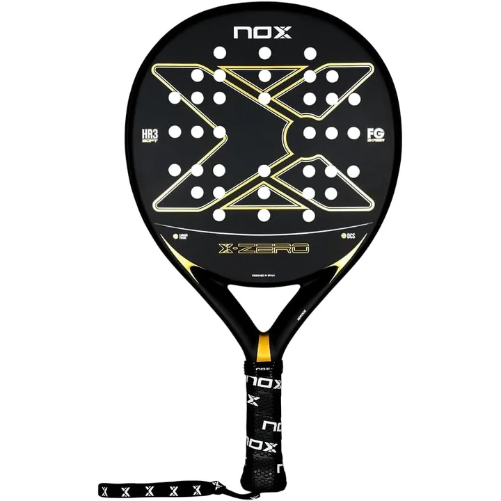 Nox X-Zero Negro y Oro — vista frontal