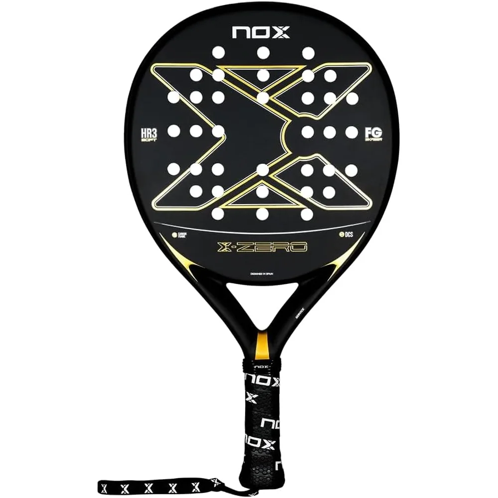 Nox X-Zero Negro y Oro pala de pádel