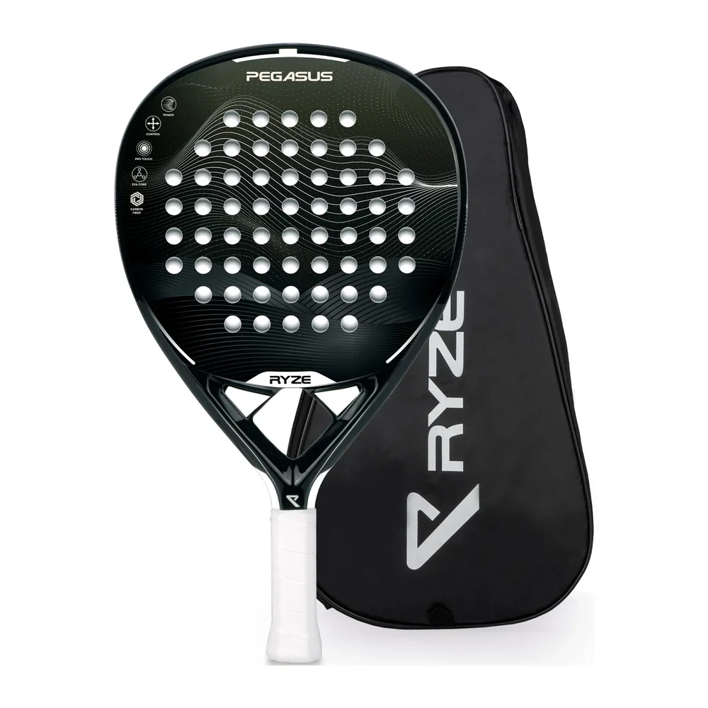 RYZE Pala de Padel 100% Fibra de Carbono — vista frontal